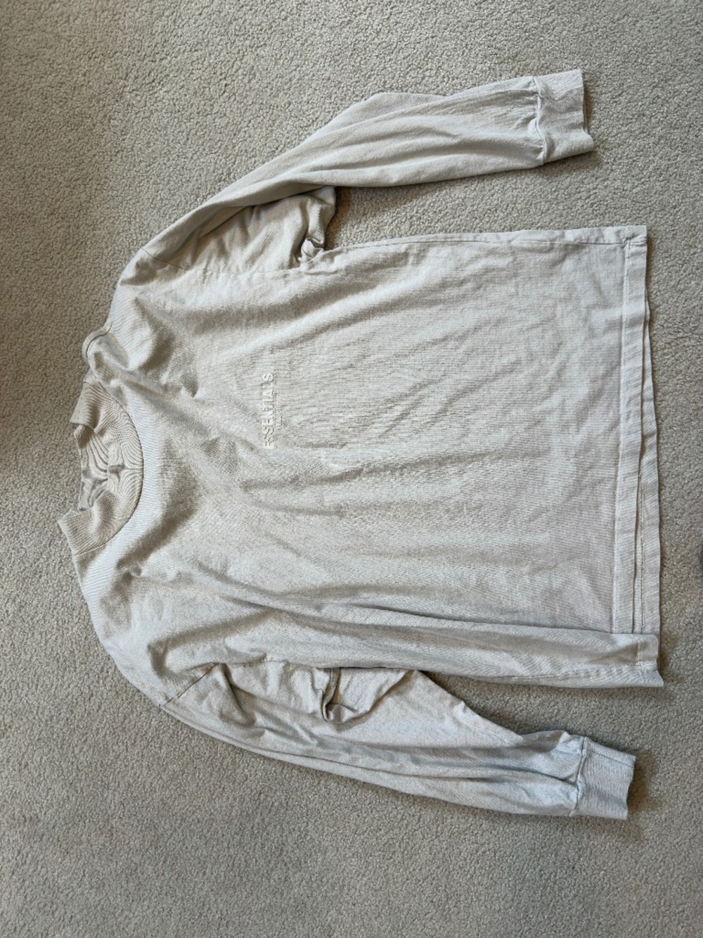 Fear of God Essentials Essentials Long-Sleeve Tee 'Wheat'